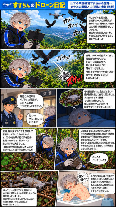 005 すずちんのドローン墜落捜索記