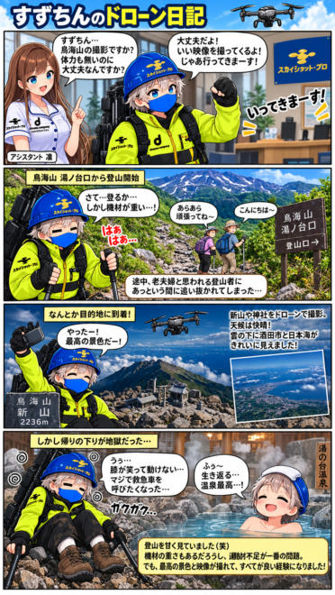 007 すずちんの登山ドローン日記