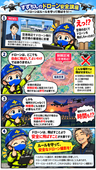 020 ドローンはルールを守って飛ばそう