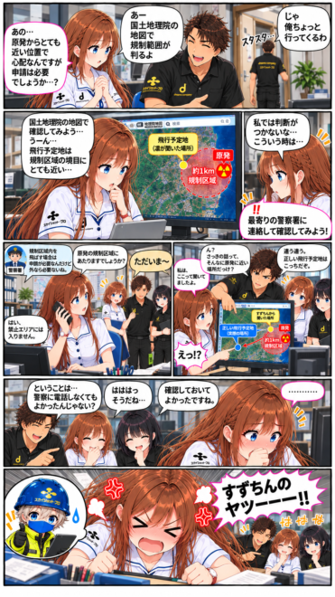 011 原発周辺ドローン申請騒動