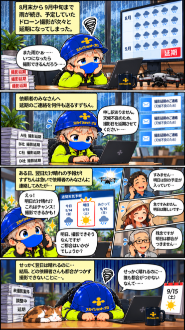 014 雨が続く秋の延期…